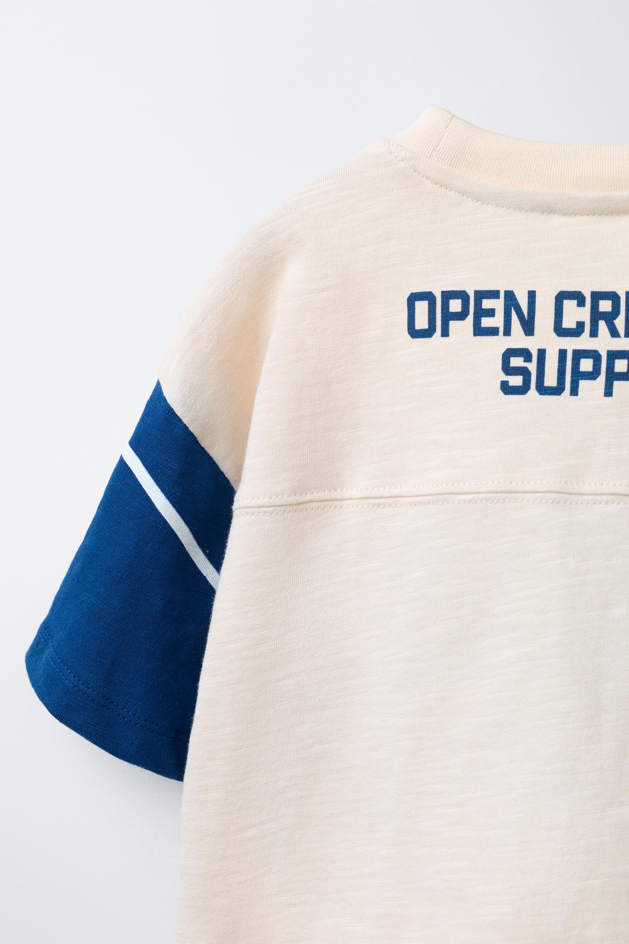 NUMBER PRINTED T-SHIRT